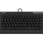 Teclado KeySonic ACK-595C+ (DE) escritório USB QWERTZ alemão preto