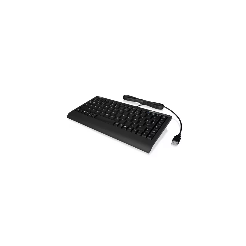 Teclado KeySonic ACK-595C+ (DE) escritório USB QWERTZ alemão preto