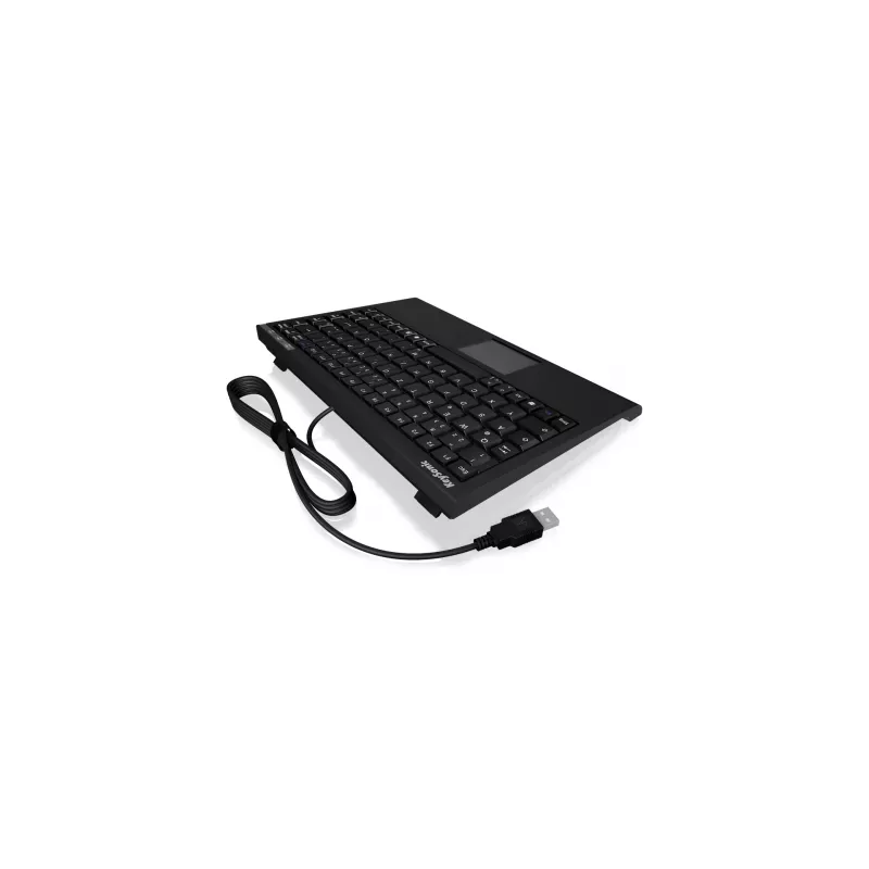 Teclado KeySonic ACK-595C+ (DE) escritório USB QWERTZ alemão preto