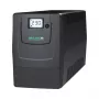 ONLINE USV YUNTO Smile 800 UPS line-interactive, 800 VA / 480 W, 2 tomadas Schuko, LCD