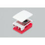 Caixa Raspberry Pi 5, vermelho/branco, com ventoinha (SC1159)