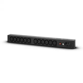 CyberPower PDU20BHVIEC12R unidade de distribuição de energia (PDU) 12 saídas AC 1U preto