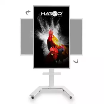 Suporte de parede para TV Hagor ST SA Flip II 165,1 cm (65 polegadas)