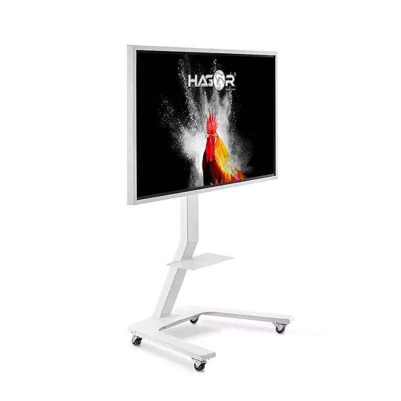 Hagor ST SA Flip II carrinho móvel para Samsung Flip WM65R de 65 polegadas, branco