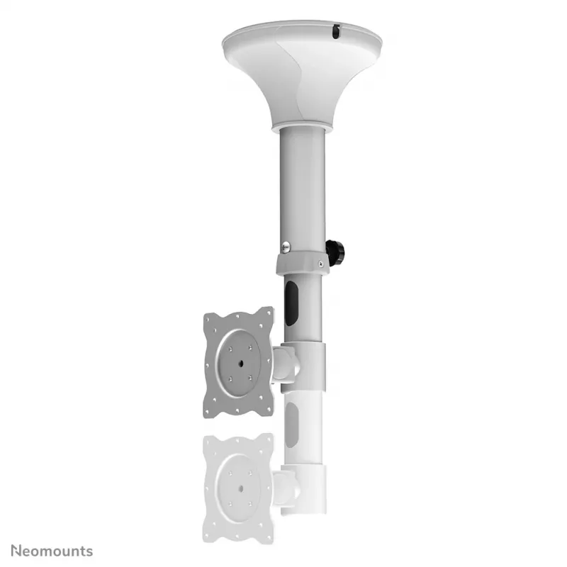 Suporte de teto para monitor/TV Neomounts FPMA-C025SILVER 10-30 polegadas - h 37-47 cm - inclinável