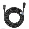 Cabo HDMI Neomounts HDMI25MM – 7,5 metros, 7,5 m, 10,2 Gbit/s, preto