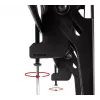Suporte de teto B-Tech BT8426/B telescópico universal ecrã plano com função de inclinação