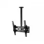 Suporte de teto B-Tech BT8426/B telescópico universal ecrã plano com função de inclinação
