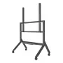 B-Tech BT8546/B carrinho para TV, 65–110 polegadas, VESA 1000x900, máx. 125 kg, com prateleira, preto