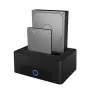 ICY BOX estação de acoplamento e clonagem de 2 baías para discos SATA de 2,5 polegadas ou 3,5 polegadas para host USB 3.0