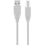 Cabo USB-A para USB-B GOOBAY 68712, USB 2.0 HiSpeed, 1,8 m, cinzento
