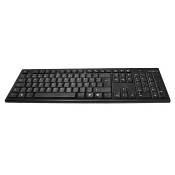 Conjunto de teclado e rato sem fios LogiLink ID0104 preto