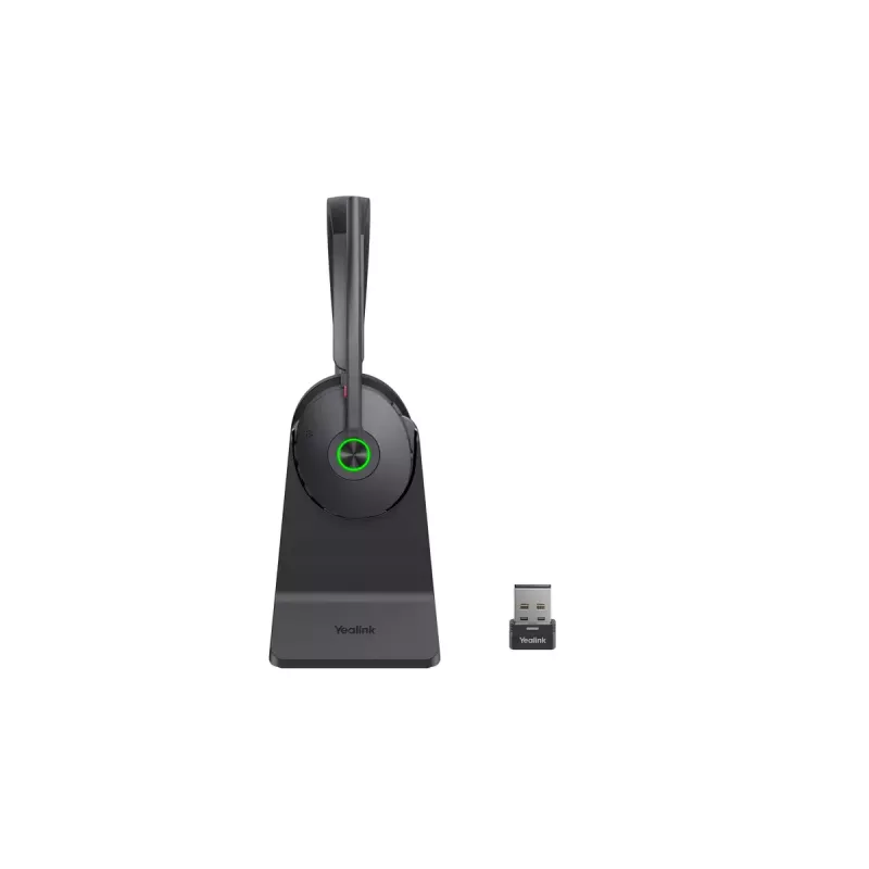 Yealink BH74 com base de suporte UC USB-C/A headset