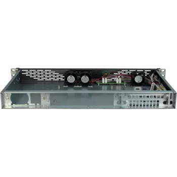 Caixa de servidor Inter-Tech 1U K-125L Mini ITX cinzento