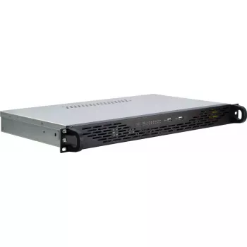 Caixa de servidor Inter-Tech 1U K-125L Mini ITX cinzento