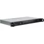 Caixa de servidor Inter-Tech 1U K-125L Mini ITX cinzento