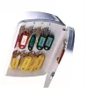 Etiquetas DYMO Authentic D1 | impressão vermelha em fita branca | 12 mm x 7 m | etiquetas autoadesivas para impressoras de etiquetas LabelManager | fabricadas na Europa