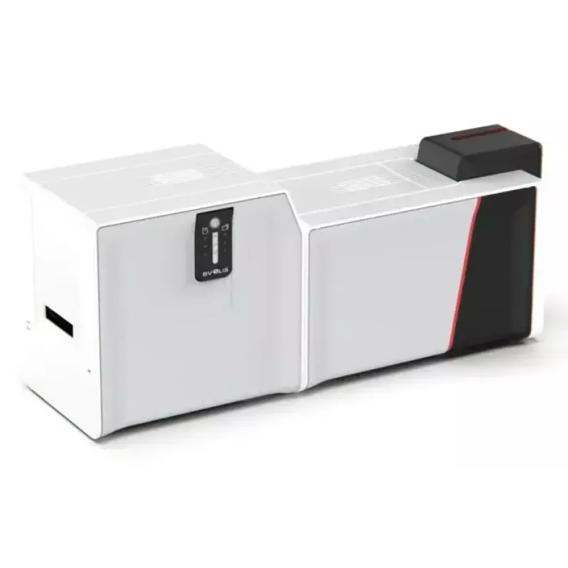 Impressora de cartões de plástico Evolis Primacy 2 — sublimação de cor/transferência térmica de resina, 300 x 1200 DPI, alimentação de 100 folhas, Fast Ethernet