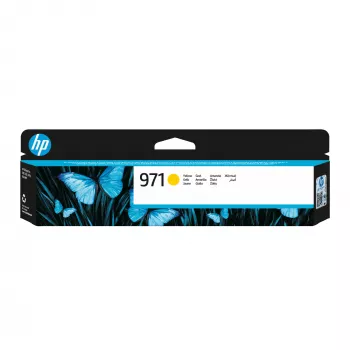 Cartucho de tinta original HP 971 amarelo