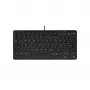 Cherry Active Key AK-4100-U-B/GE Mini teclado, USB, preto, disposição alemã