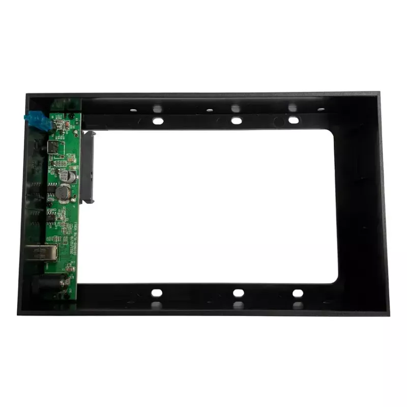 LC-Power LC-25U3-C caixa para HDD SATA de 2,5 polegadas, USB-C 3.2 Gen 2x1 10 Gb/s, SATA 6 Gb/s, preta