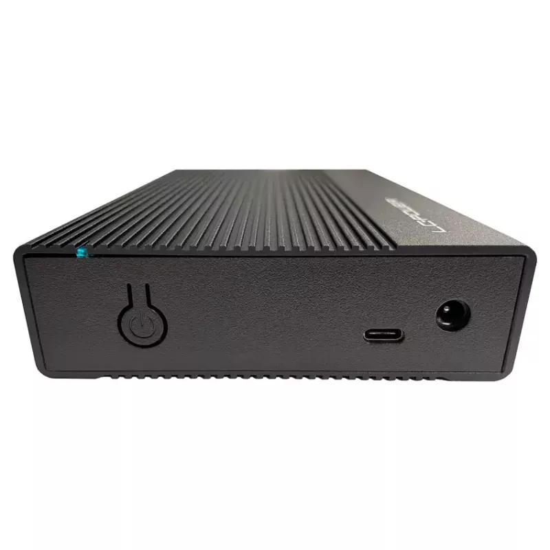 LC-Power LC-25U3-C caixa para HDD SATA de 2,5 polegadas, USB-C 3.2 Gen 2x1 10 Gb/s, SATA 6 Gb/s, preta
