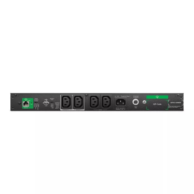 APC Smart-UPS Li-ion SCL500RMI1UC - 4x C13, profundidade curta, montagem em rack/torre/parede, SmartConnect, 500VA