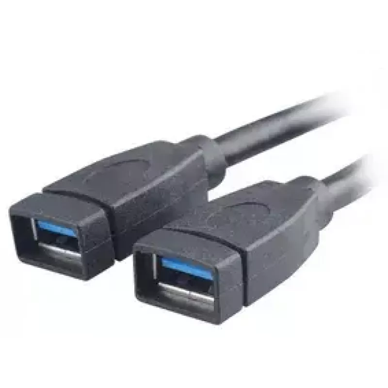 Cabo USB 2 x USB A Akasa AK-CBUB09-15BK preto