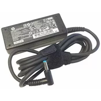 Fonte de alimentação HP 45W Smart NPFC 3 pinos modelo 854054-001 — fonte de alimentação de 45W para portáteis HP (embalagem aberta)