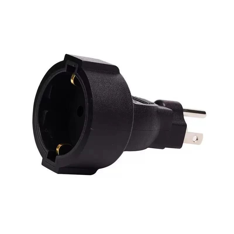 Adaptador de ficha de rede Microconnect PETRAVEL3 tipo B tipo F preto