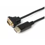 Microconnect DP-VGA-MM-050 adaptador de cabo de vídeo 0,5 m DisplayPort VGA (D-Sub) preto