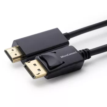Microconnect MC-DP-HDMI-050 adaptador de cabo de vídeo 0,5 m DisplayPort preto