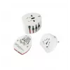 Carregador universal Microconnect PETRAVEL12 para telemóveis branco USB interior