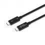 Cabo Thunderbolt Microconnect TB3020 2 m 20 Gbit/s preto