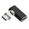 Adaptador gráfico USB Microconnect USB3.1CCMF-MAGNETIC preto