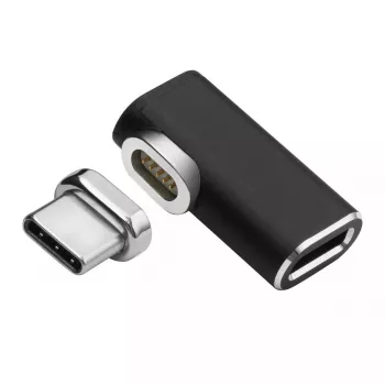 Adaptador gráfico USB Microconnect USB3.1CCMF-MAGNETIC preto