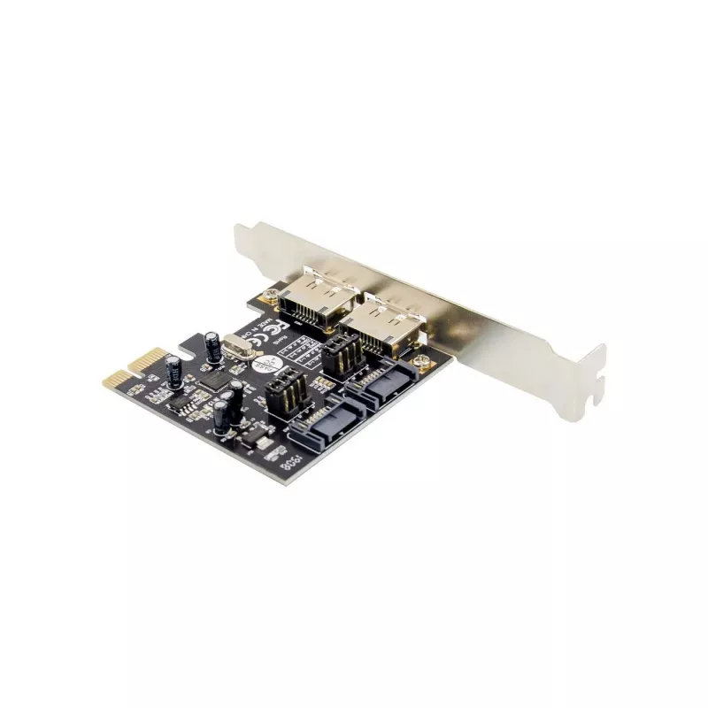 Placa/adaptador de interfaces Microconnect MC-SATA3-T4 interno SATA