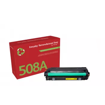Toner amarelo recondicionado Everyday™ da Xerox, compatível com HP 508A (CF362A), capacidade padrão