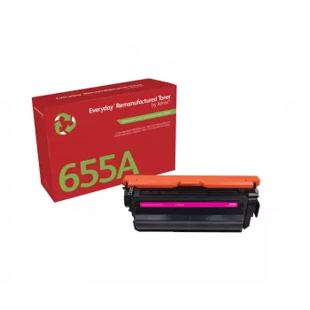 Toner magenta recondicionado Everyday™ da Xerox, compatível com HP 655A (CF453A), capacidade padrão