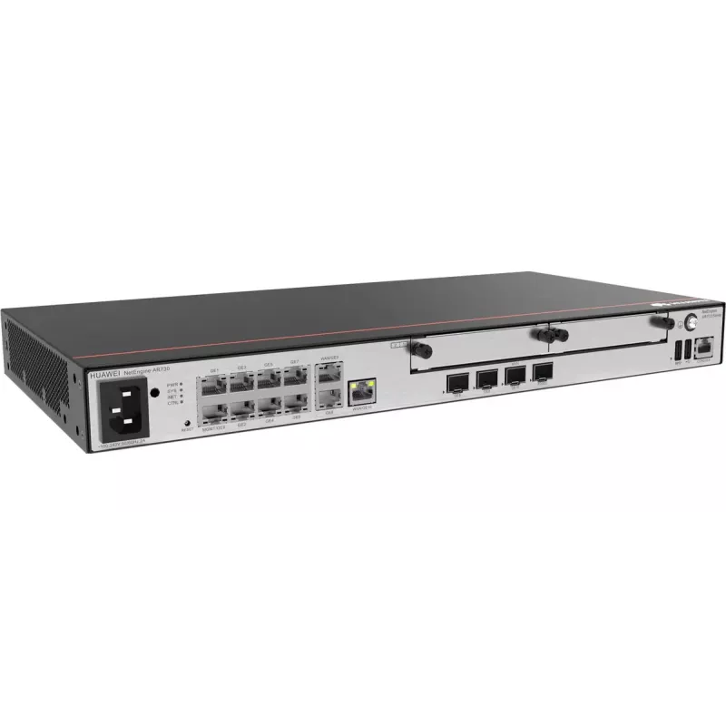 Router com fios Huawei NetEngine AR730 Gigabit Ethernet 1U 1400 MHz