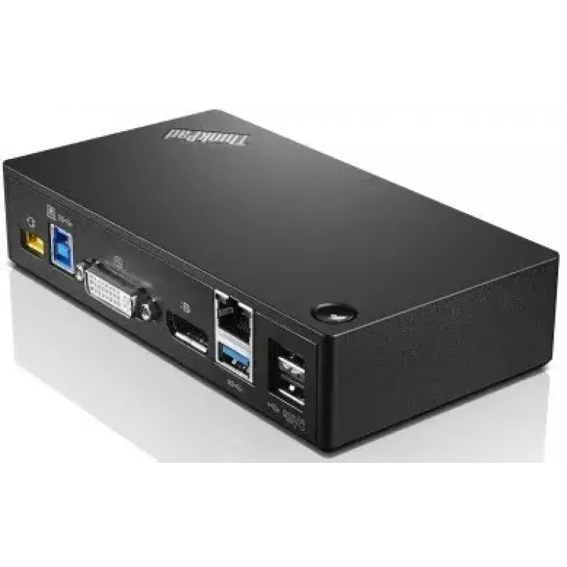 Lenovo ThinkPad USB 3.0 Pro Dock EU com fios USB 3.2 Gen 1 (3.1 Gen 1) Type-A preto