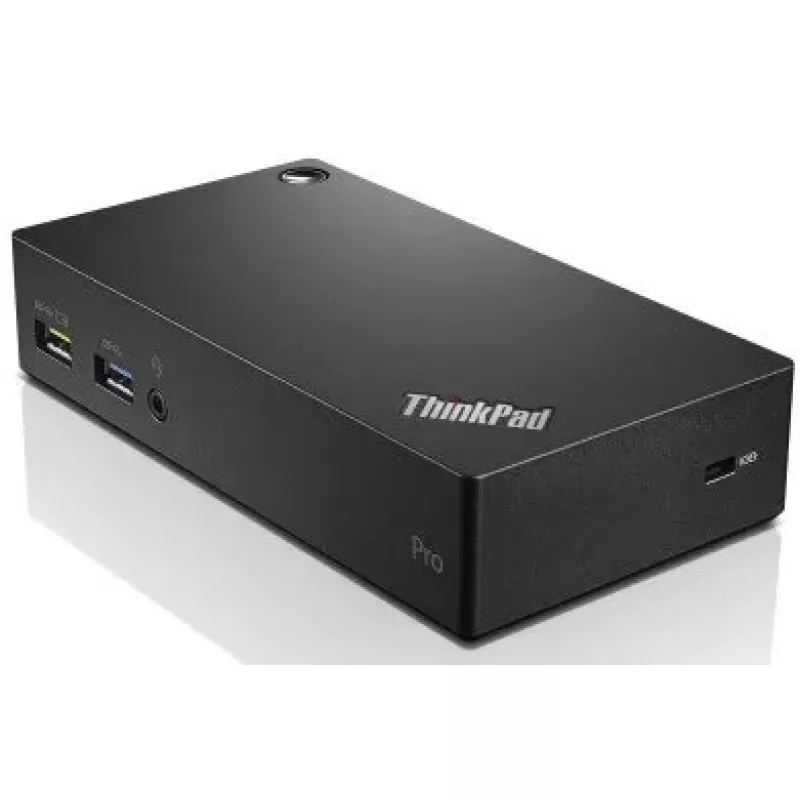 Lenovo ThinkPad USB 3.0 Pro Dock EU com fios USB 3.2 Gen 1 (3.1 Gen 1) Type-A preto