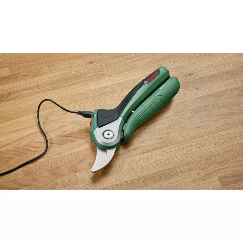 Bosch EasyPrune Classic 06008B2102 tesoura de poda sem fios, bypass, 3,6 V, capacidade de corte 25 mm, 490 g, verde/preta