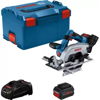 Bosch GKS 18V-57-2 L PROFESSIONAL 16,5 cm preto, azul, prateado 5000 rpm