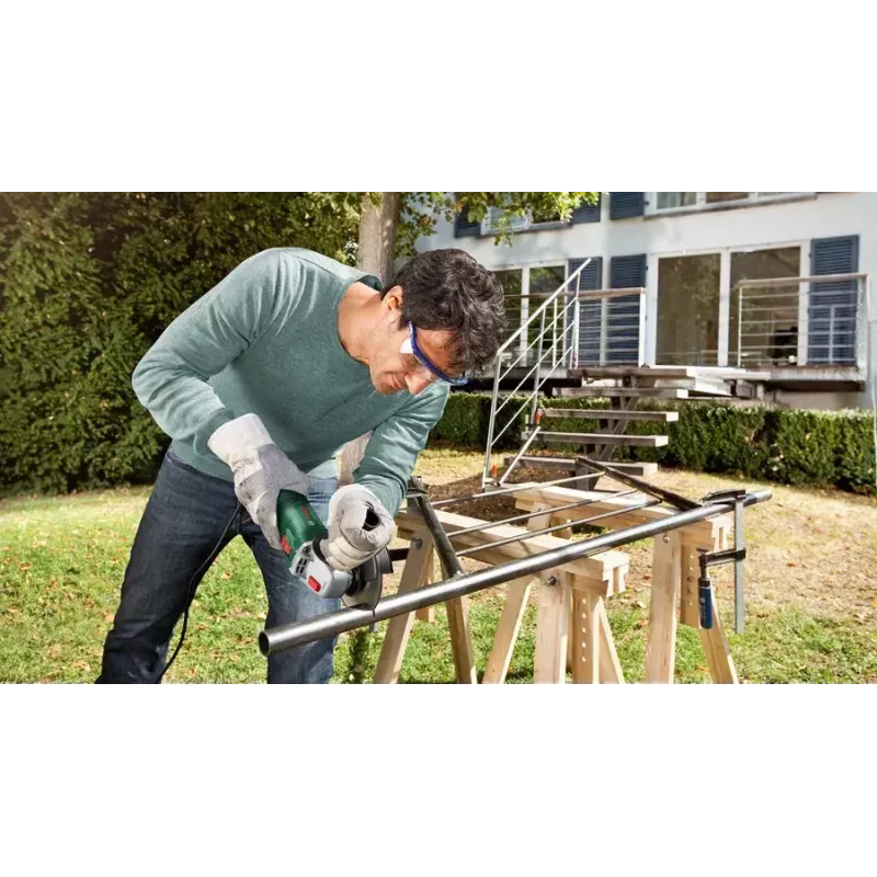 Bosch UniversalGrind 750-115 06033E2000 rebarbadora, 750 W, verde/preta