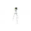 Nível laser Bosch Quigo verde com tripé 1,1 m — conjunto compacto de laser de linhas cruzadas