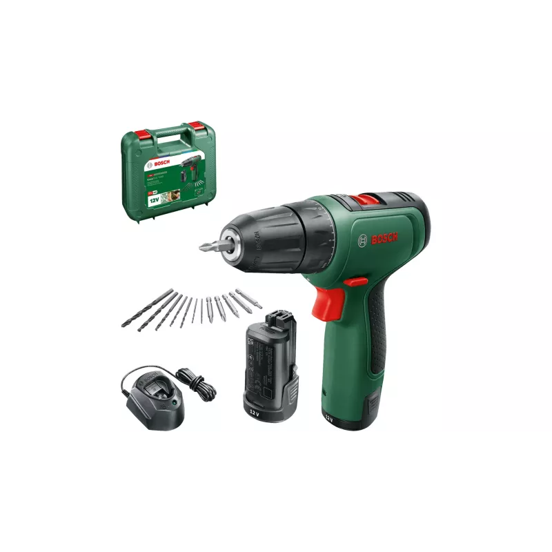 Bosch EasyDrill 1200 1500 rpm sem chave 940 g preto, verde