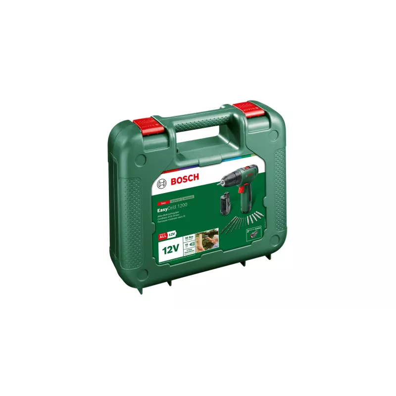 Bosch EasyDrill 1200 1500 rpm sem chave 940 g preto, verde