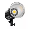 Luz LED de estúdio Walimex Niova 100 W, 1 lâmpada LED, caixa em metal/plástico preto, LCD, 220–240 V, 50 Hz