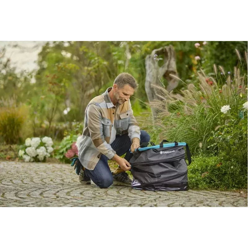 Saco de jardim GARDENA 11716-20 220 L Preto Verde Leve Durável